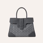 Goyard Saigon Tote Grey Goyardine Canvas Palladium Hardware